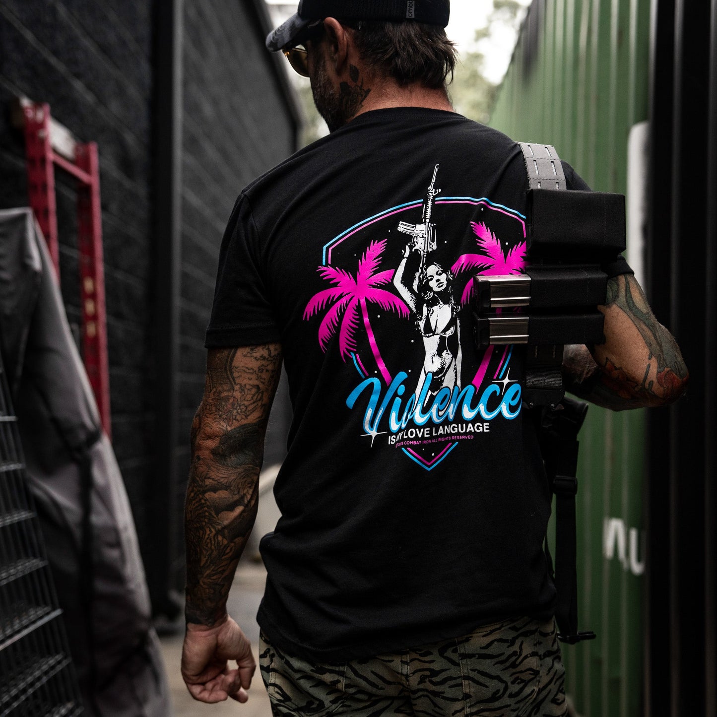 Violence Is My Love Language Men's T-Shirt