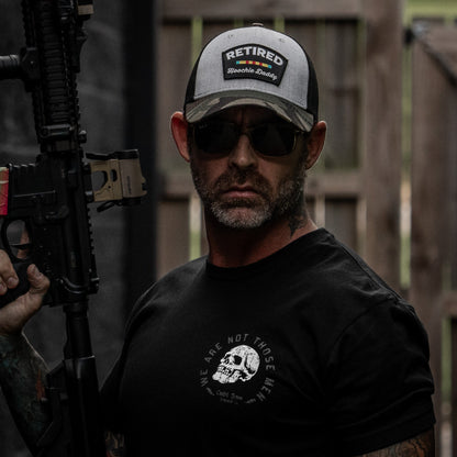 Retired Hoochie Daddy Veteran Patch Snapback Hat
