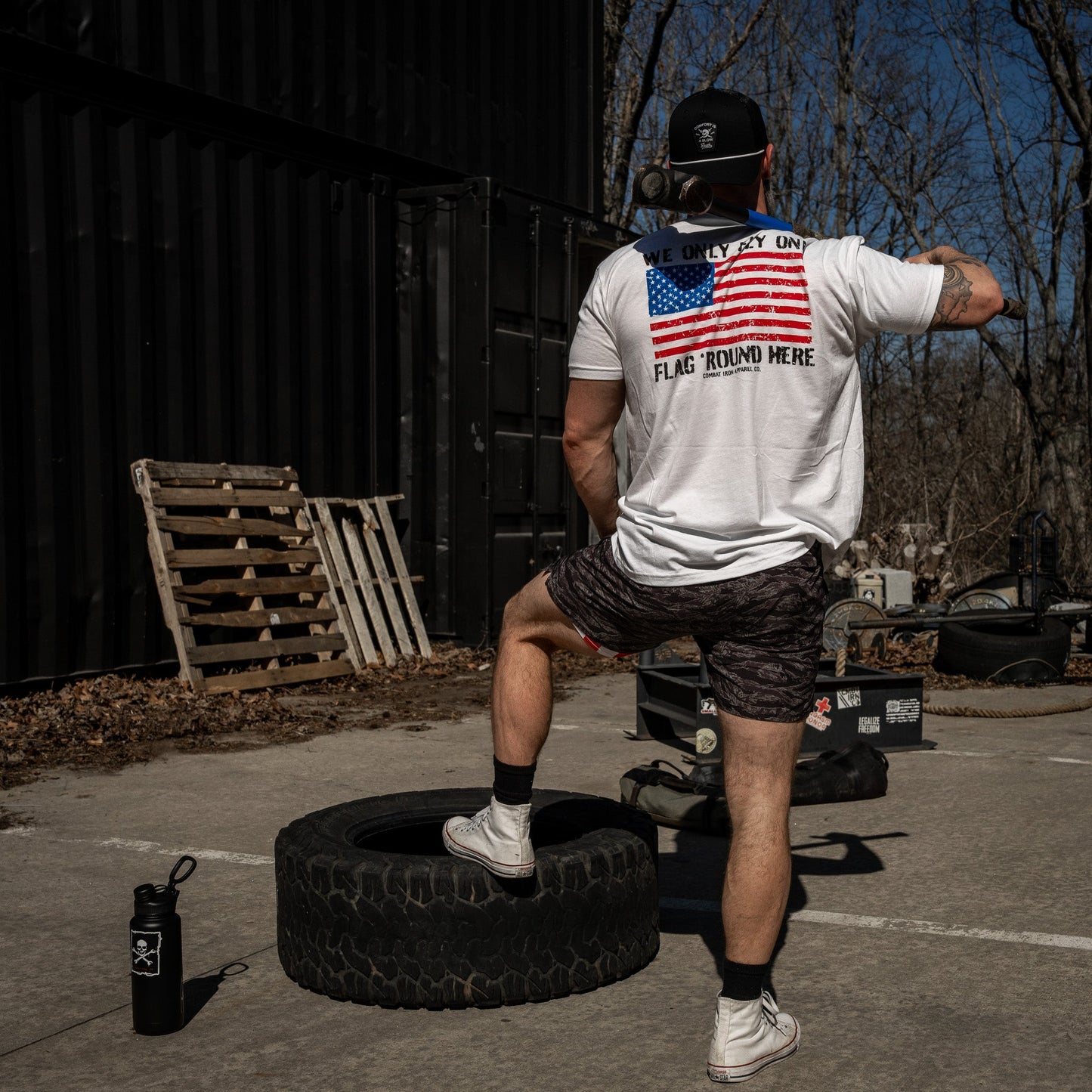 Only Flag We Fly 'Round Here Men's T-Shirt