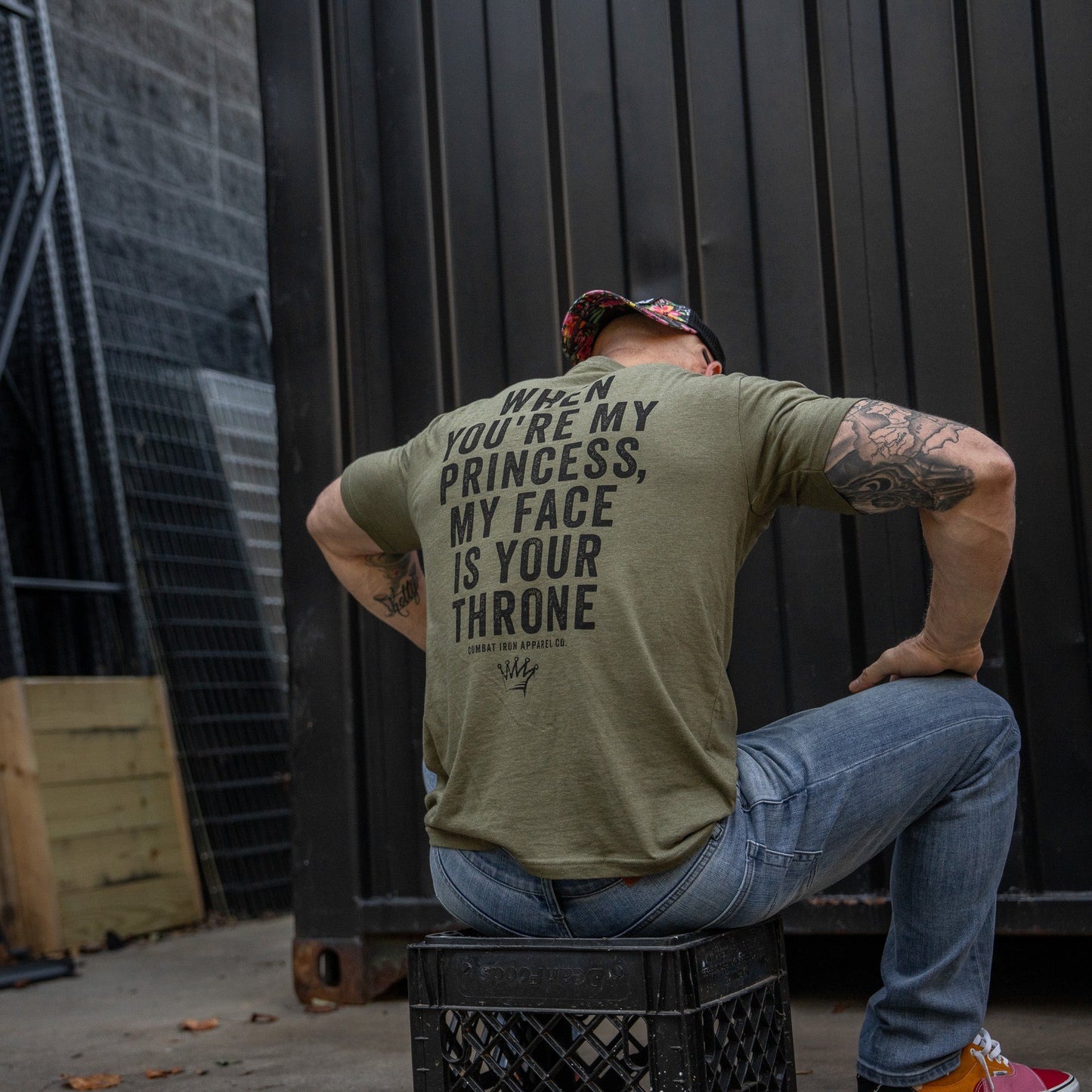 When You're My Princess, My Face Is Your Throne Men's T-Shirt