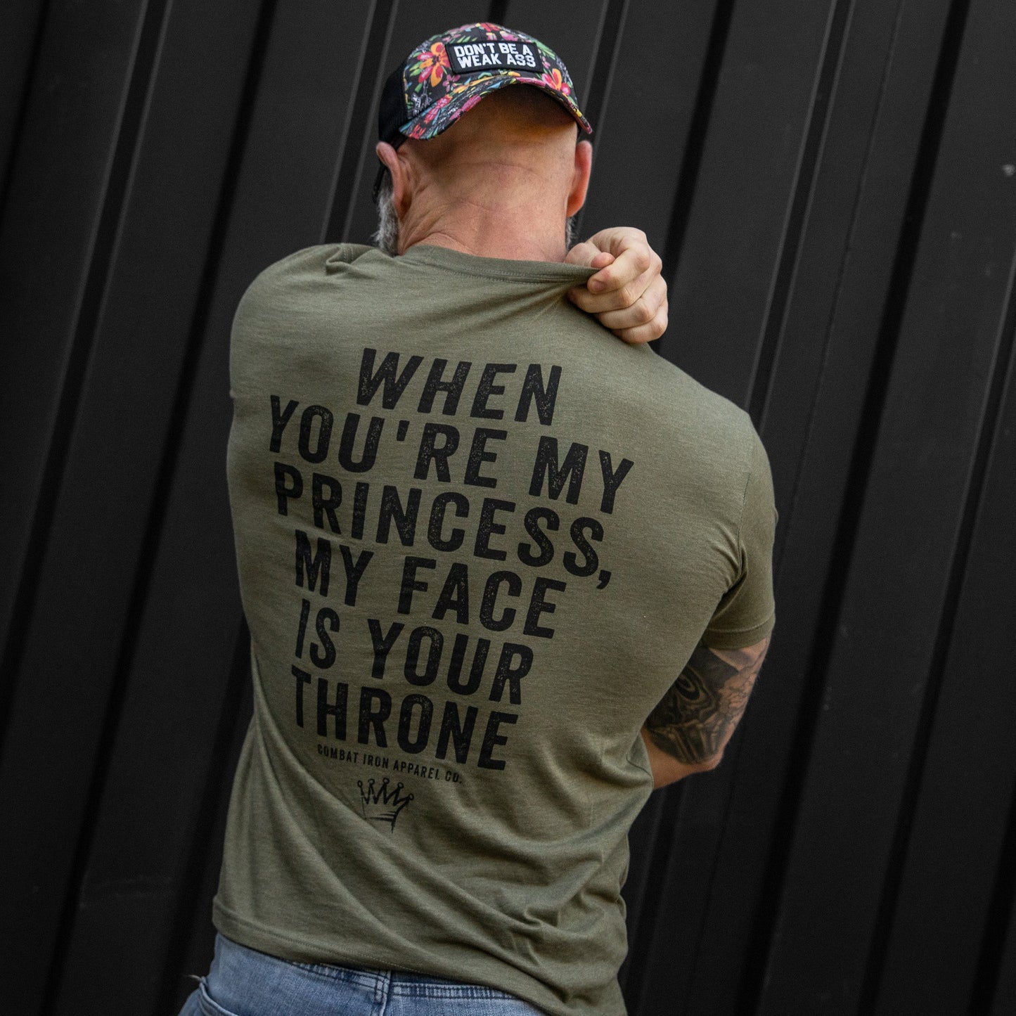 When You're My Princess, My Face Is Your Throne Men's T-Shirt