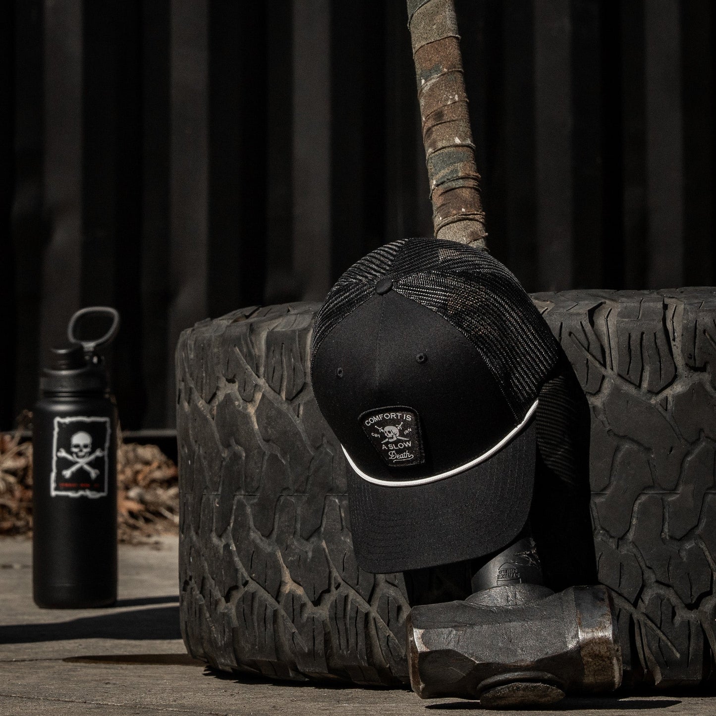 Comfort Is A Slow Death Patch Rope Snapback