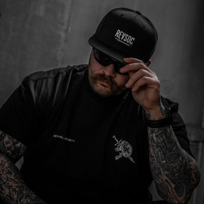 REVSOC Classic Patch Flatbill Hat