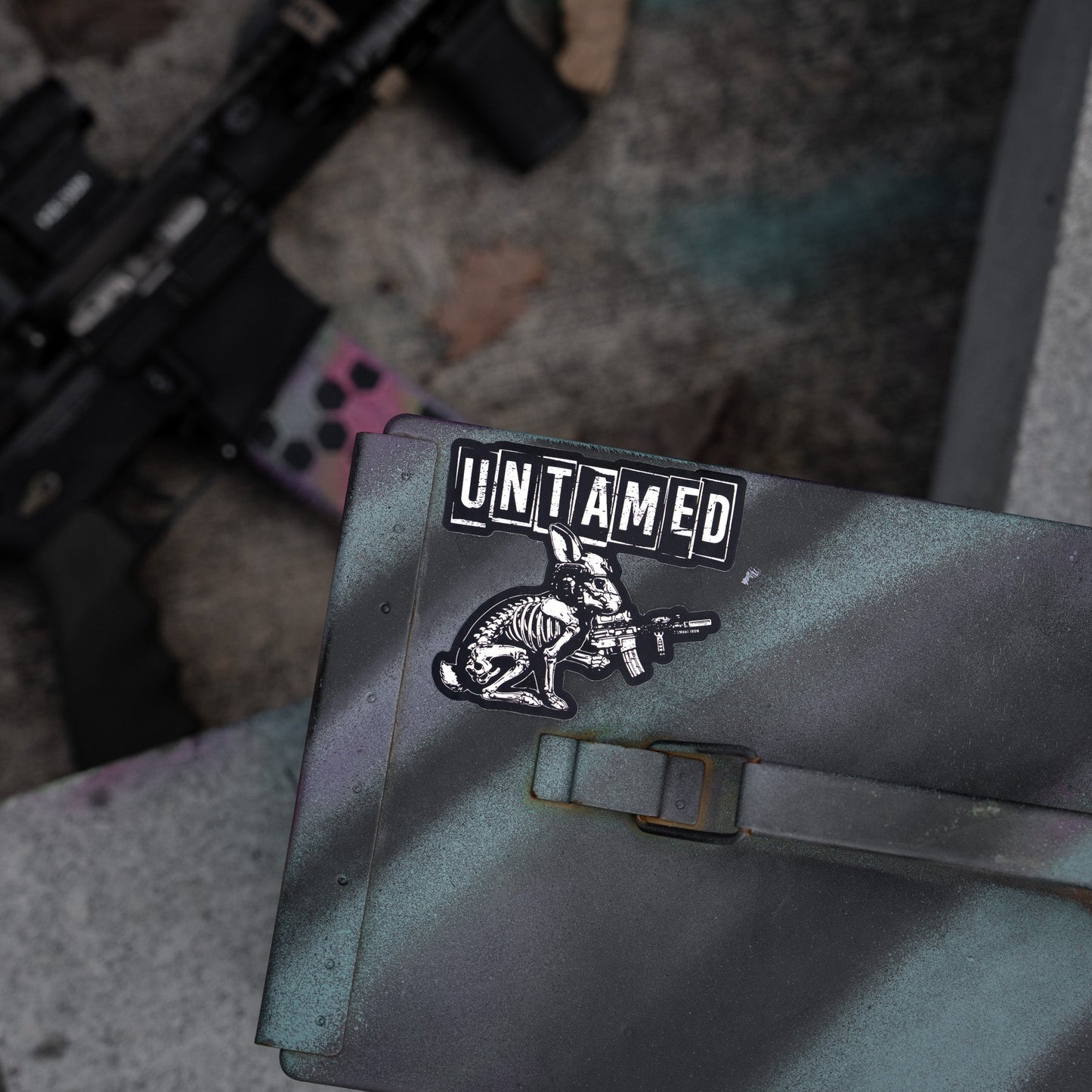 Untamed Skeleton Decal