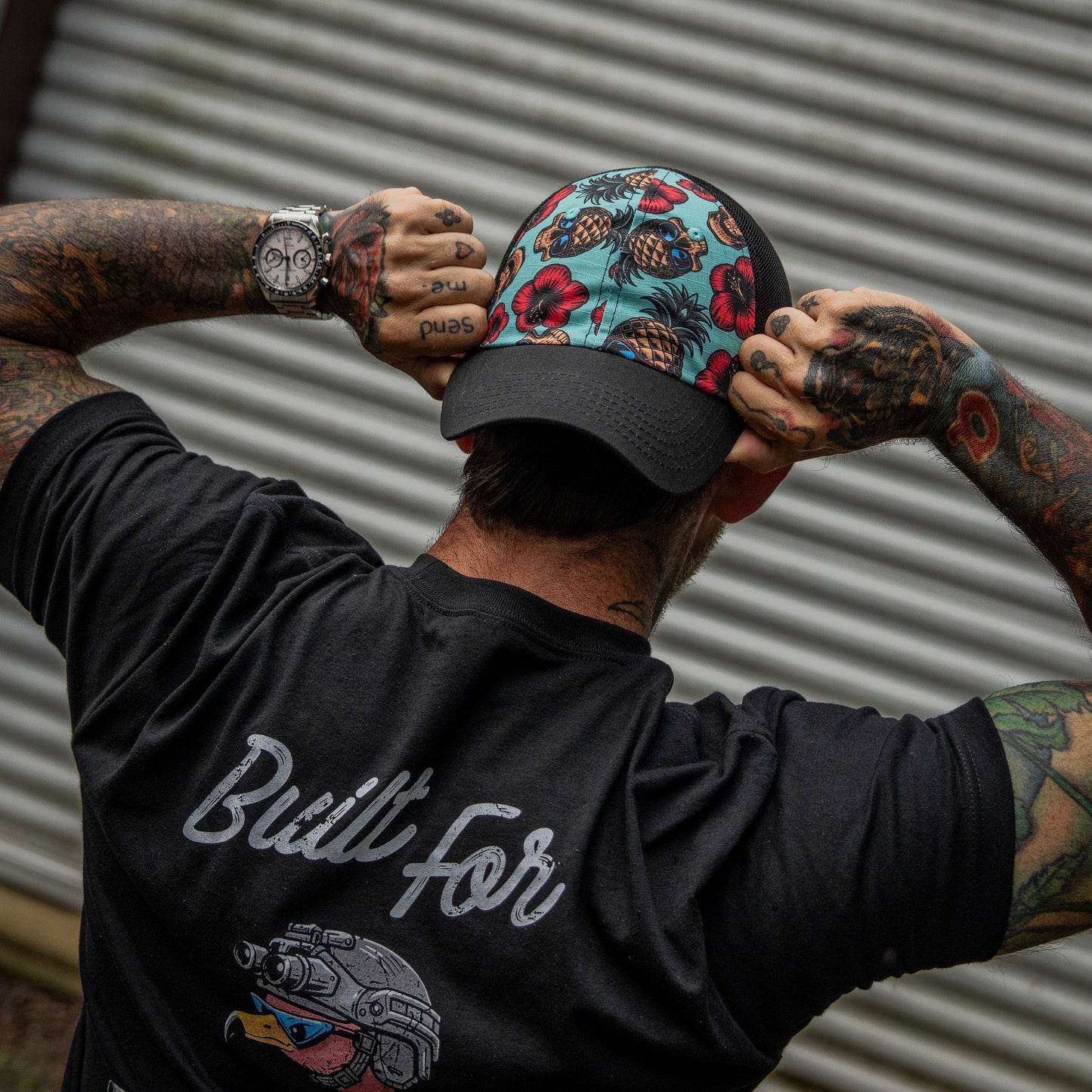 Ripstop Low Pro No Patch Mesh Snapback Hat