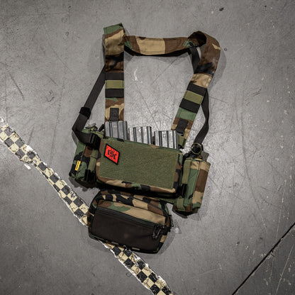 RSC Classic Red Diamond Velcro Patch