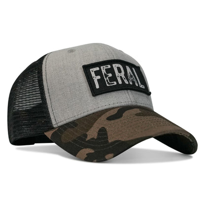 Feral Vintaged Patch Snapback Hat