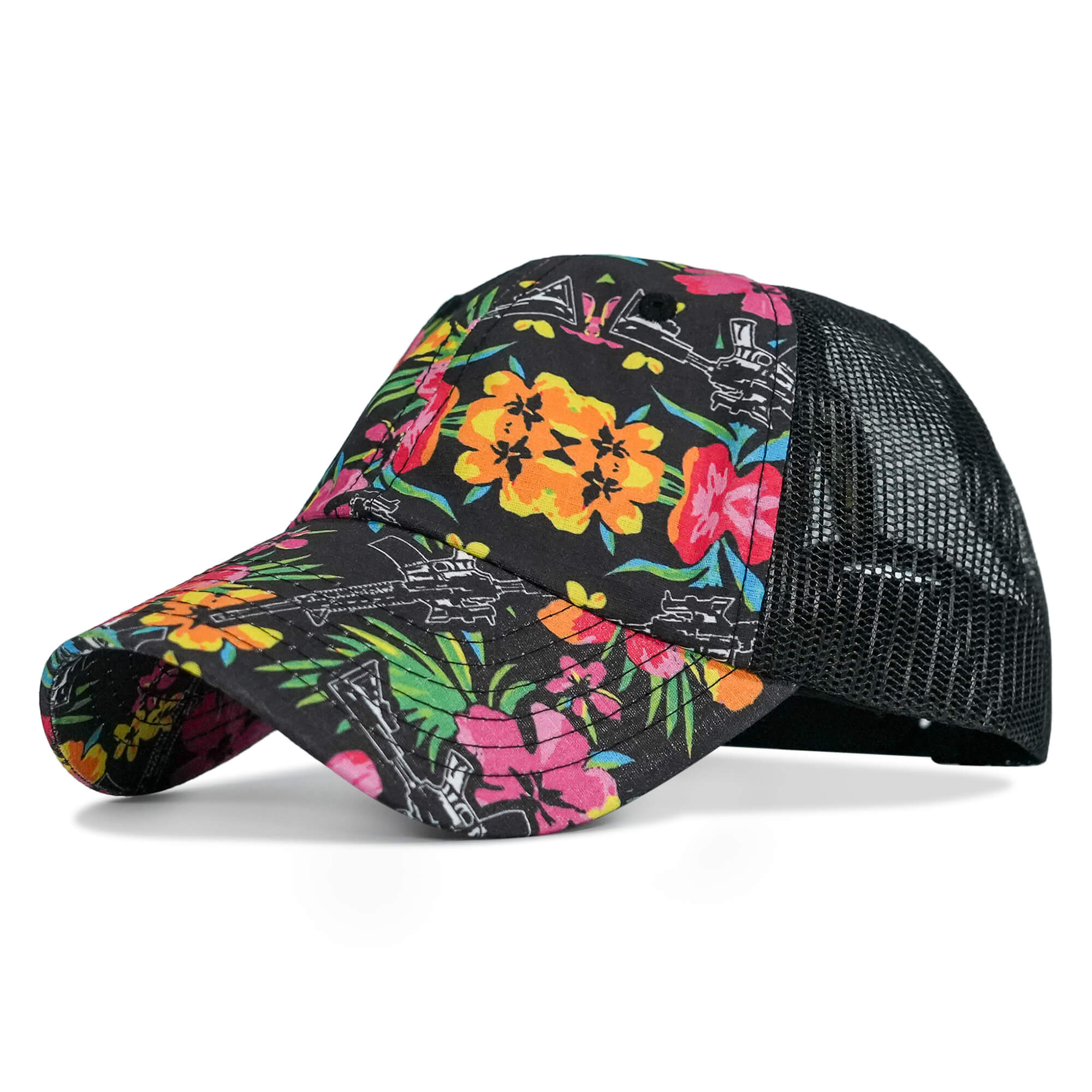 Ripstop Low Pro No Patch Mesh Snapback Hat