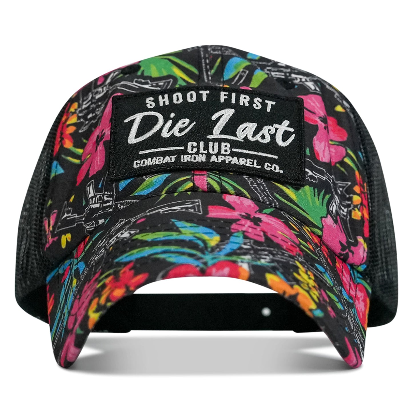 Shoot First. Die Last. Club Patch Ripstop Snapback