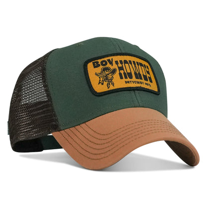 Boy Howdy Western Patch Snapback Hat
