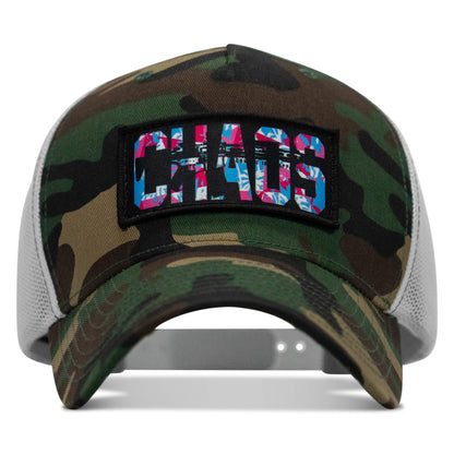 Chaos Hawaiian Patch Snapback Hat