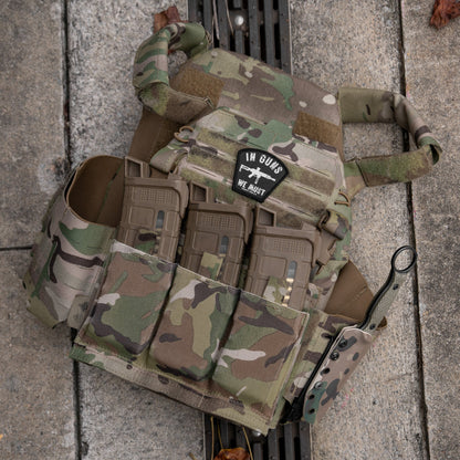 In Guns We Must Velcro Patch