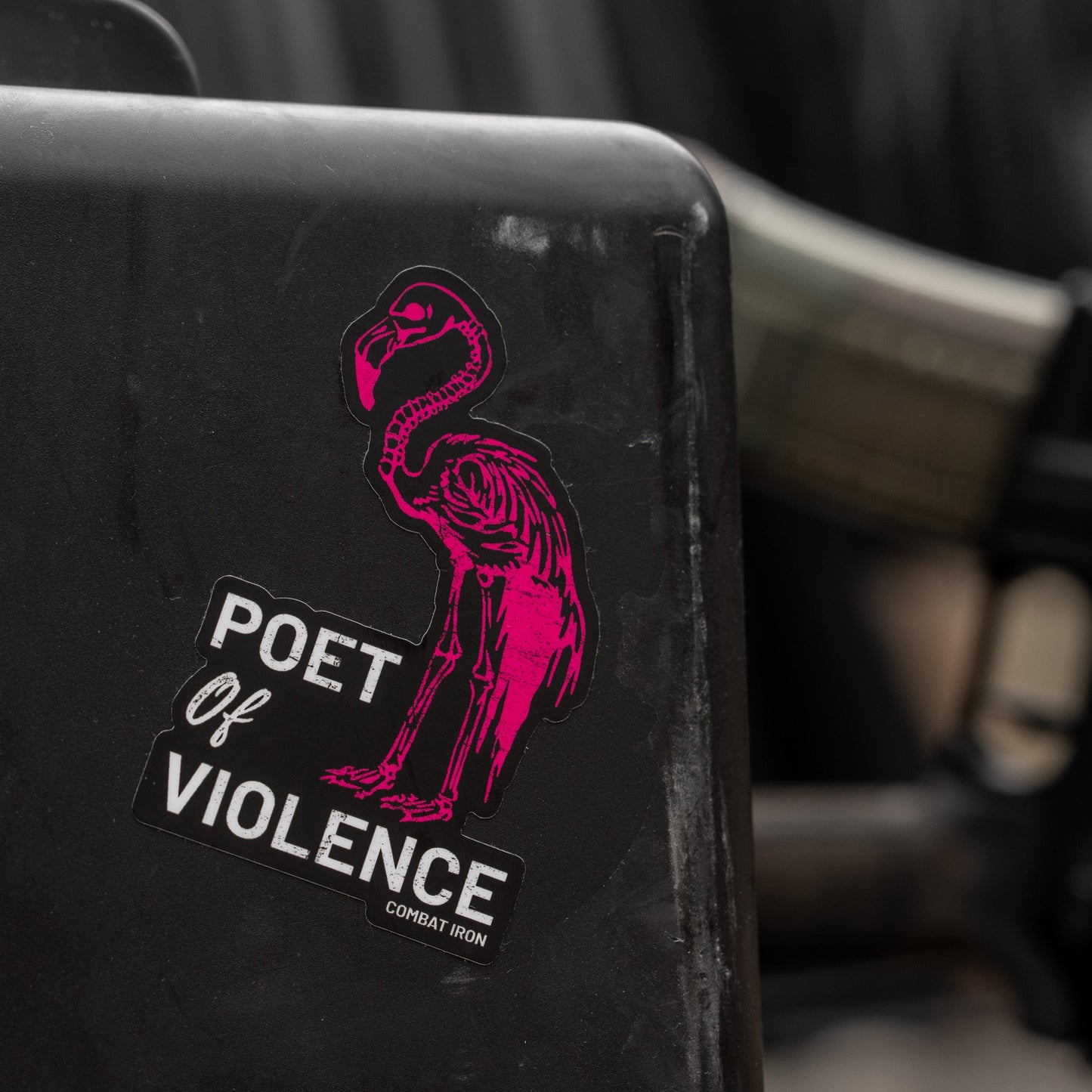 Poet Of Violence Decal