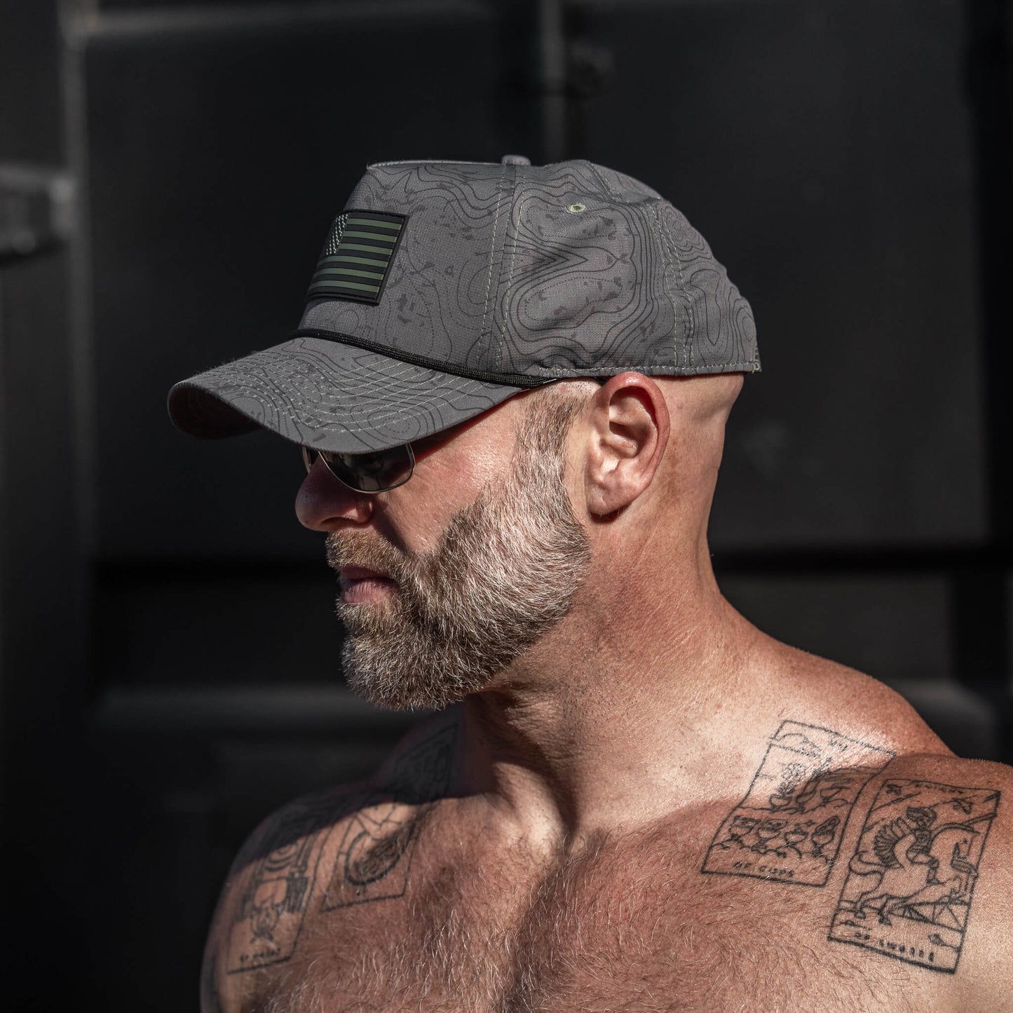 USA PVC Flag Waterproof Weekender Snapback