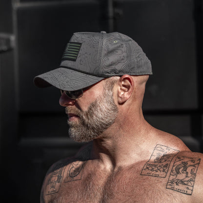 USA PVC Flag Waterproof Weekender Snapback