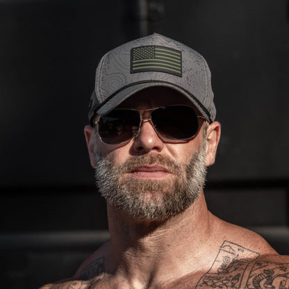 USA PVC Flag Waterproof Weekender Snapback