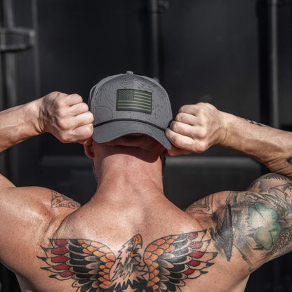 USA PVC Flag Waterproof Weekender Snapback