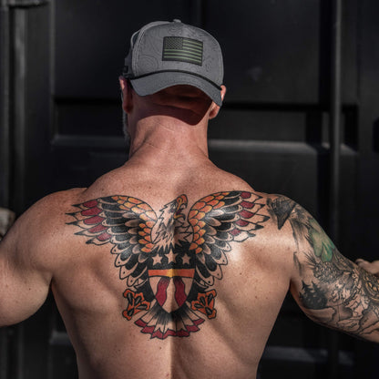 USA PVC Flag Waterproof Weekender Snapback