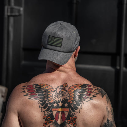 USA PVC Flag Waterproof Weekender Snapback