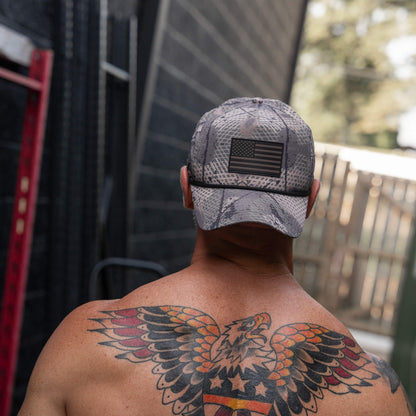 USA PVC Flag Waterproof Weekender Snapback