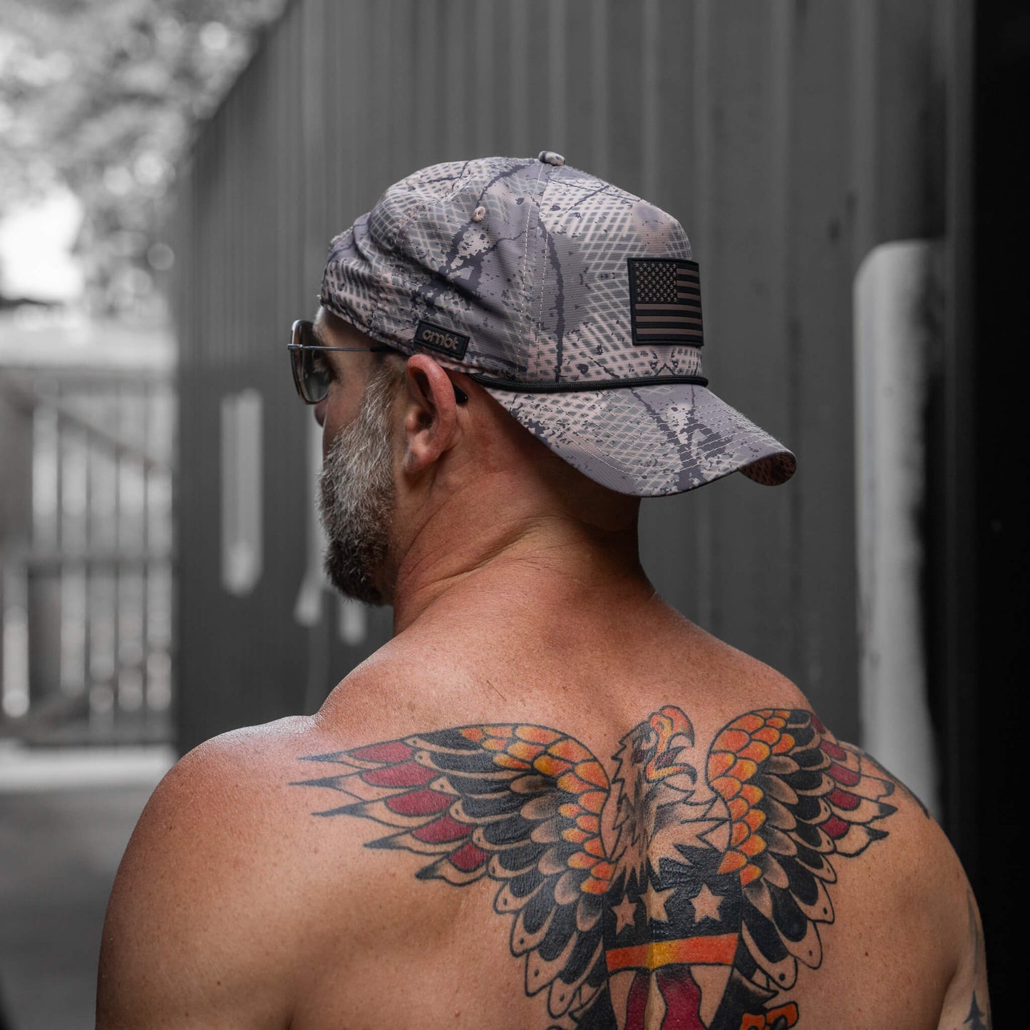 USA PVC Flag Waterproof Weekender Snapback