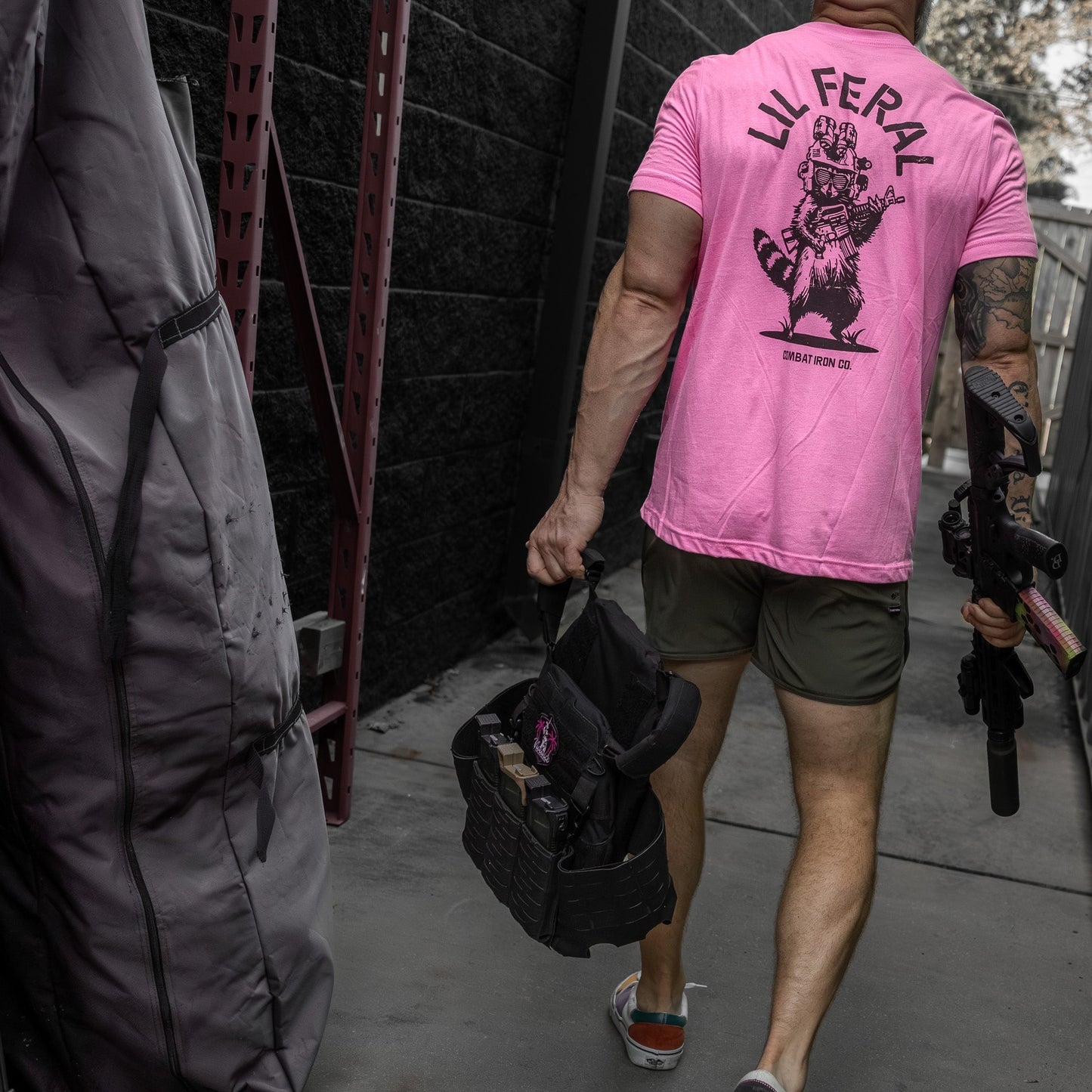 Lil Feral Raccoon Men's T-Shirt