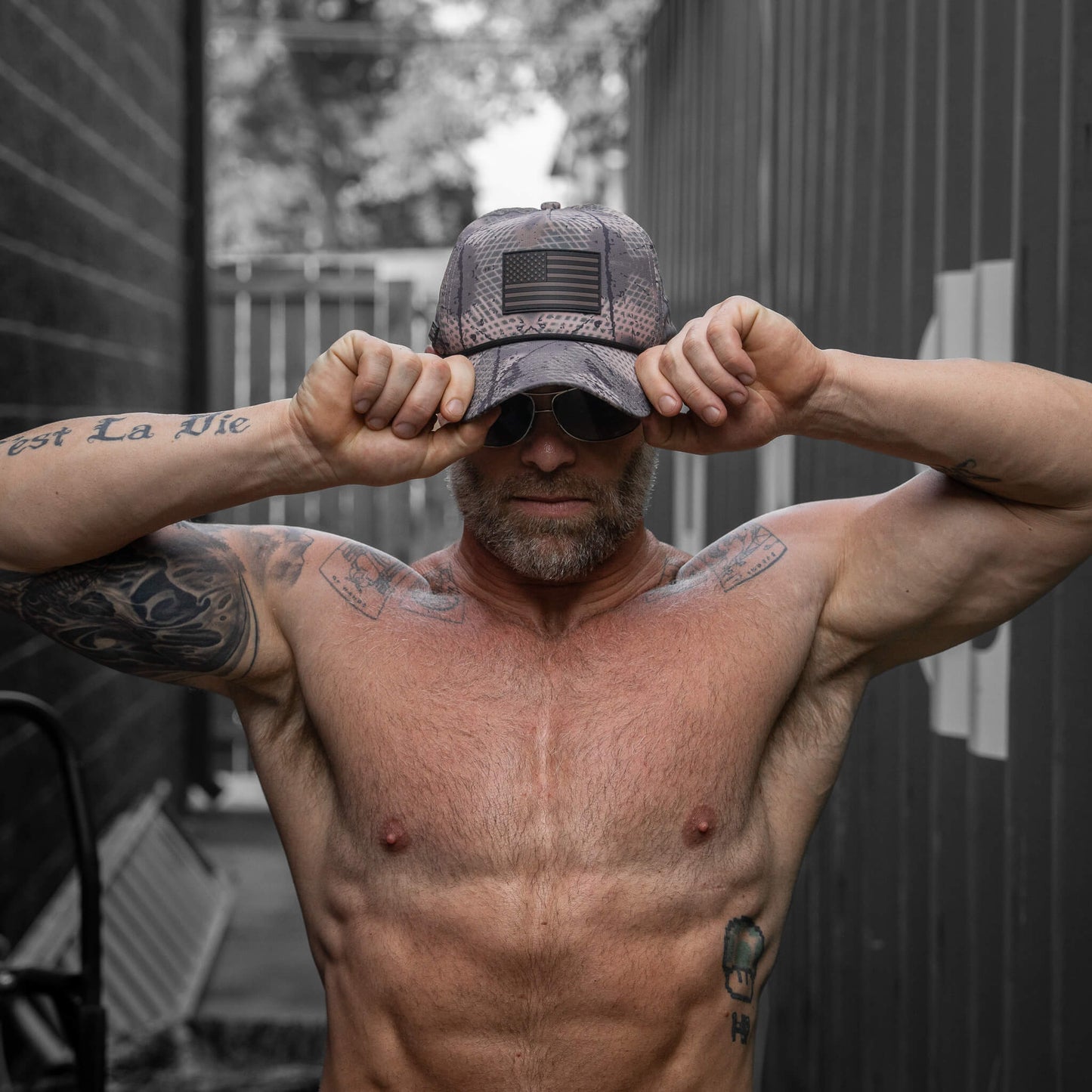 USA PVC Flag Waterproof Weekender Snapback