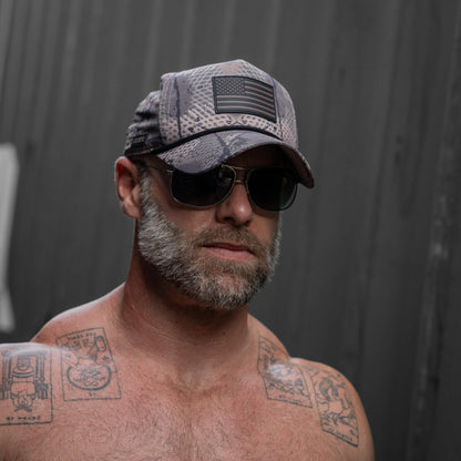 USA PVC Flag Waterproof Weekender Snapback