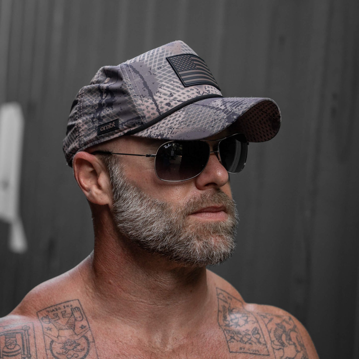 USA PVC Flag Waterproof Weekender Snapback