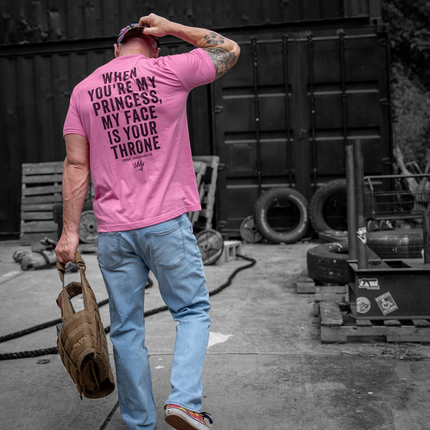 When You're My Princess, My Face Is Your Throne Men's T-Shirt