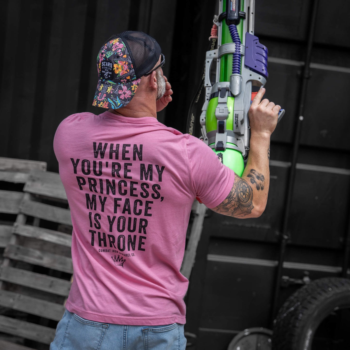 When You're My Princess, My Face Is Your Throne Men's T-Shirt