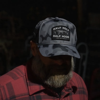 Half Holy. Half Hood. Patch Weekender Snapback