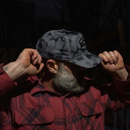 Half Holy. Half Hood. Patch Weekender Snapback