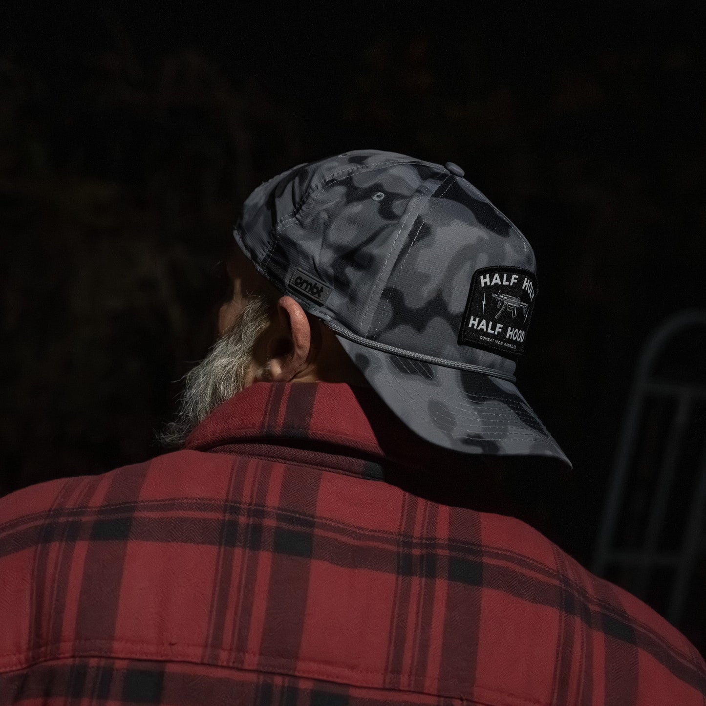 Half Holy. Half Hood. Patch Weekender Snapback