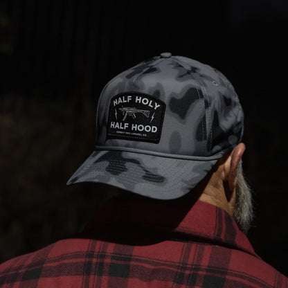 Half Holy. Half Hood. Patch Weekender Snapback