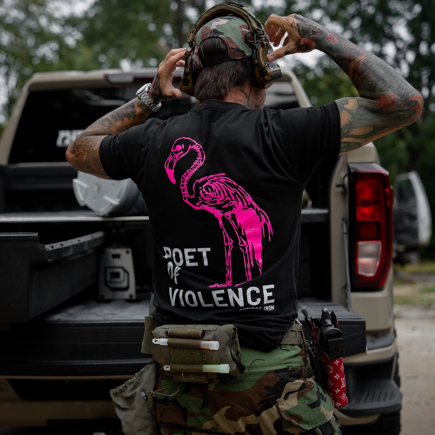 Poet Of Violence Men's T-Shirt