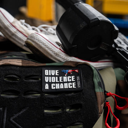 Give Violence A Chance PVC Patch