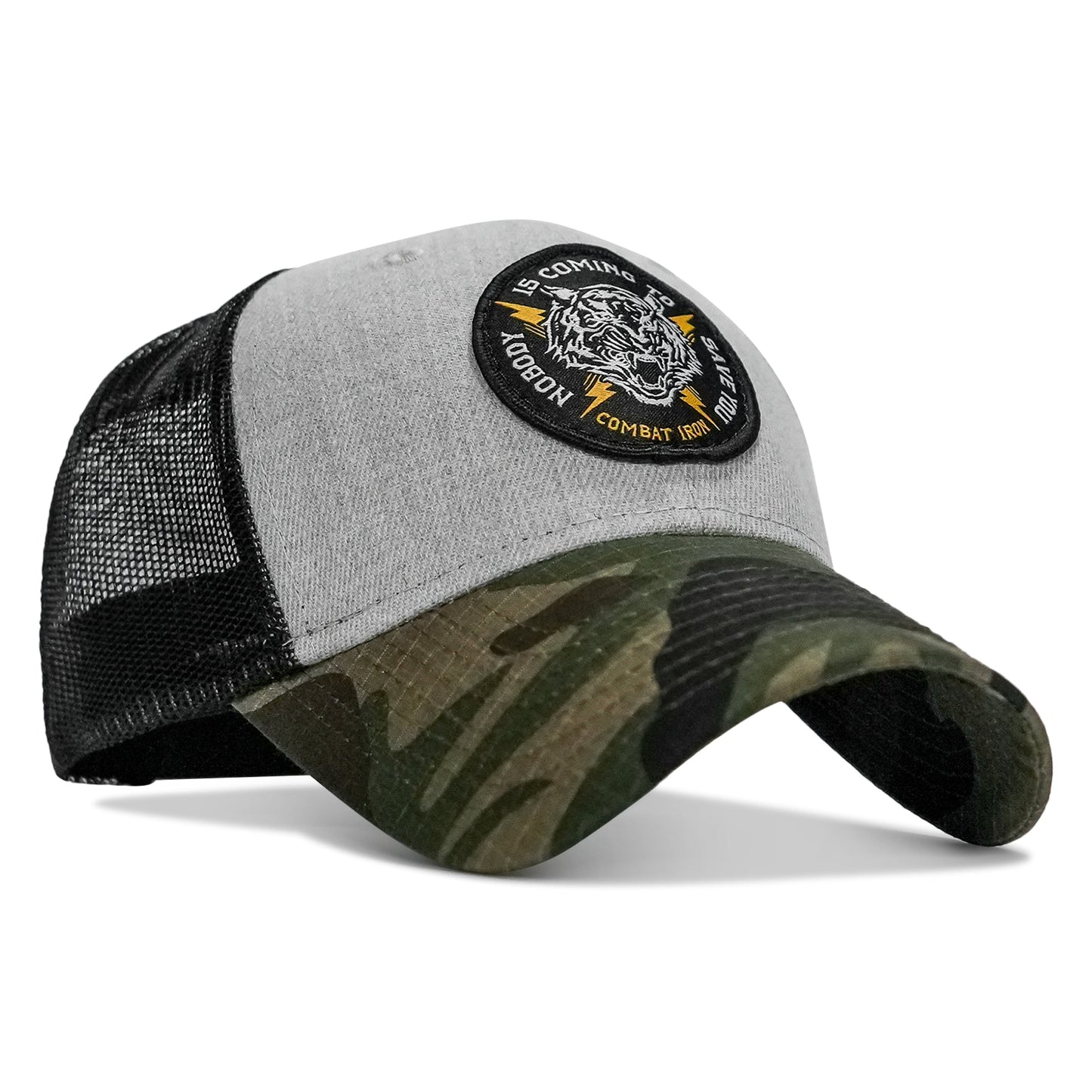 Nobody Is Coming To Save You Patch Original Ripstop Snapback Hat