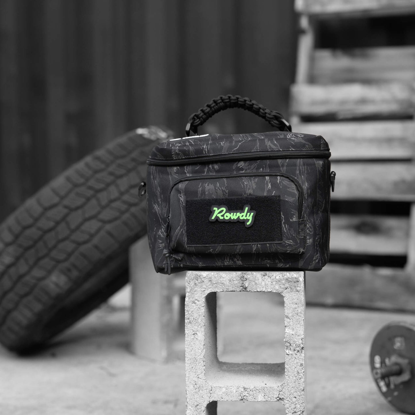 Rowdy Script PVC Velcro Patch