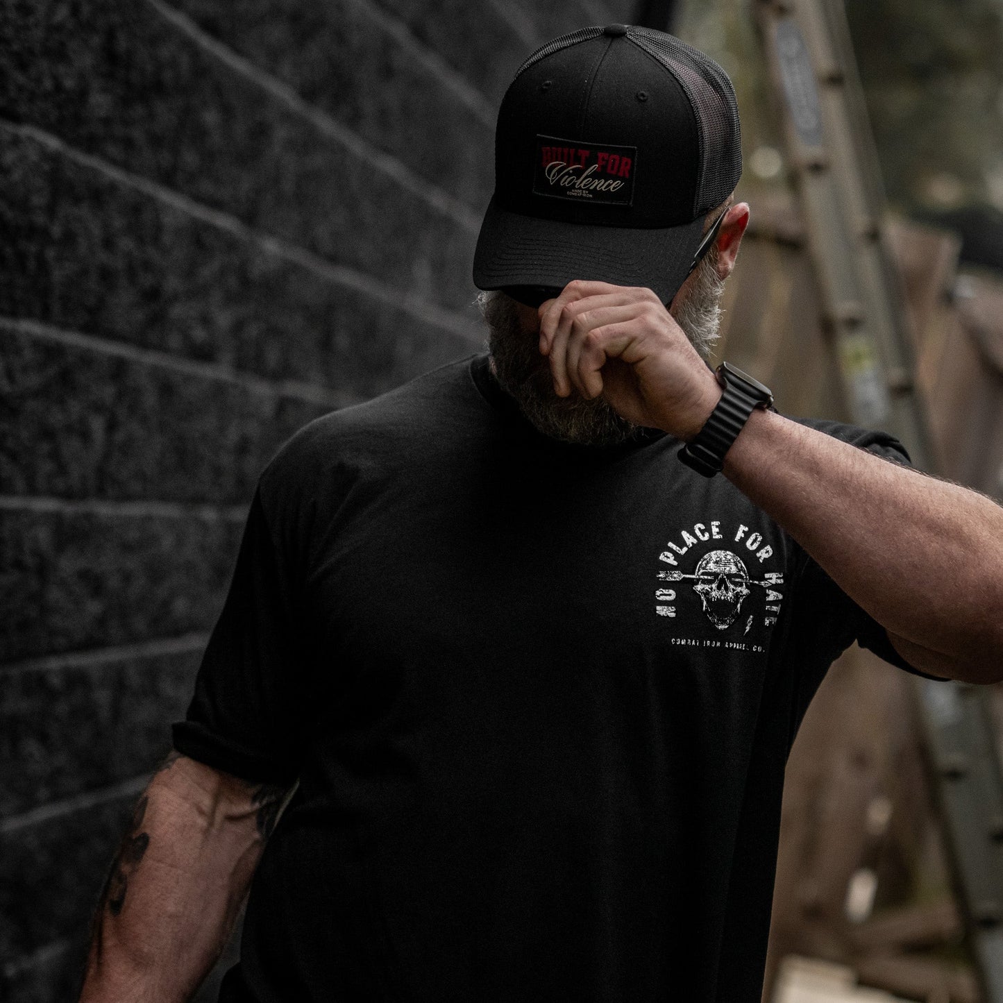Built For Violence Patch Snapback Hat