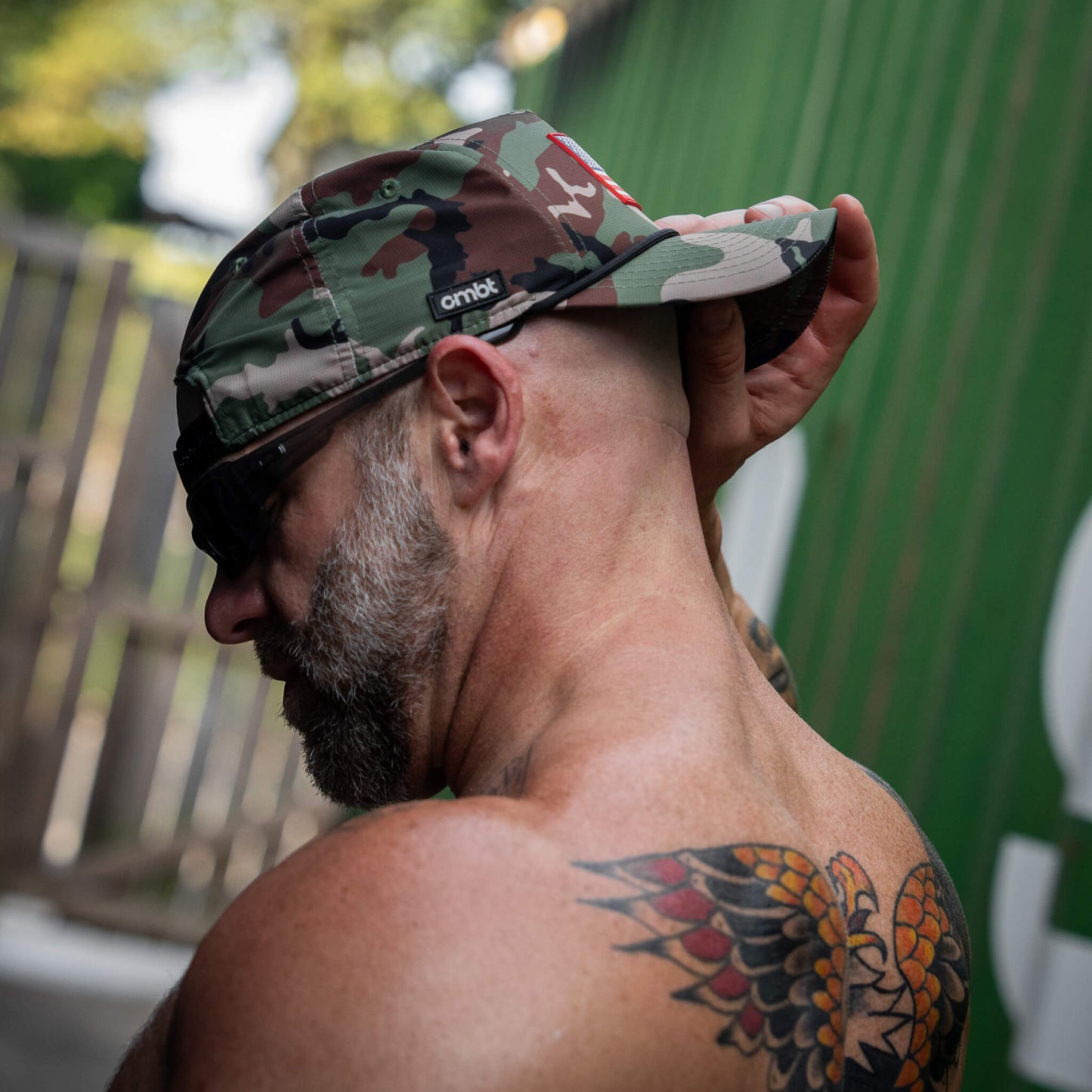 USA PVC Flag Waterproof Weekender Snapback