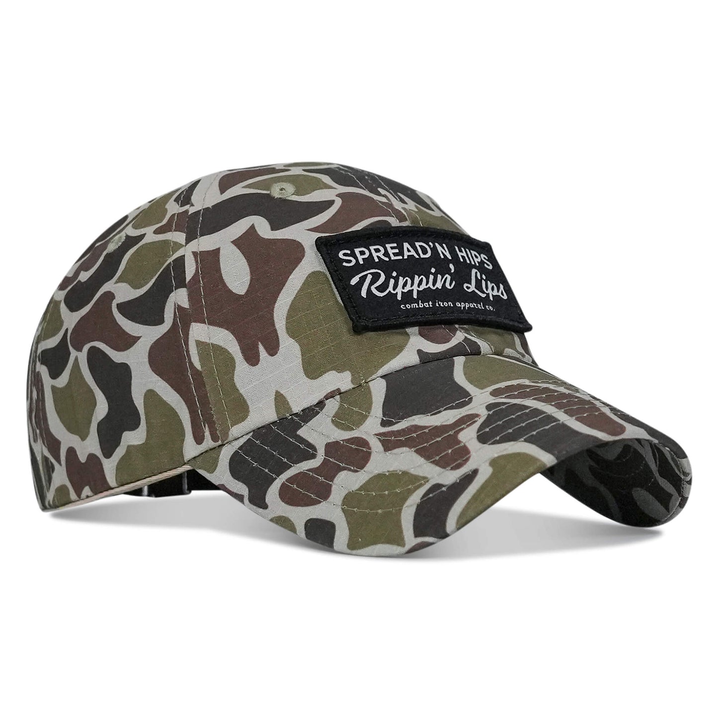 Spreadin' Hips and Rippin' Lips Patch Ripstop Snapback