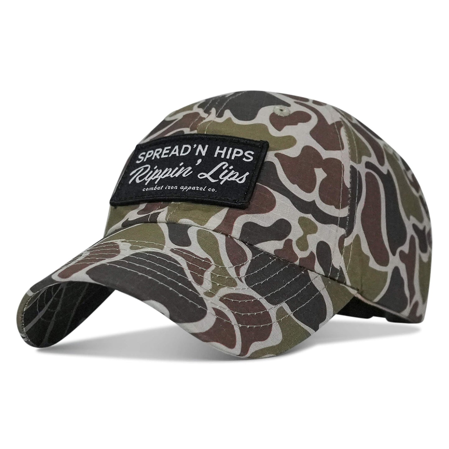 Spreadin' Hips and Rippin' Lips Patch Ripstop Snapback