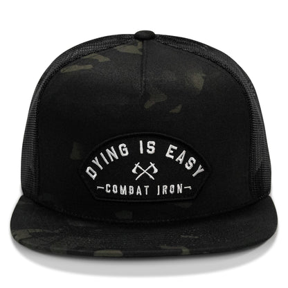 Dying Is Easy Patch Flatbill SnapBack Hat