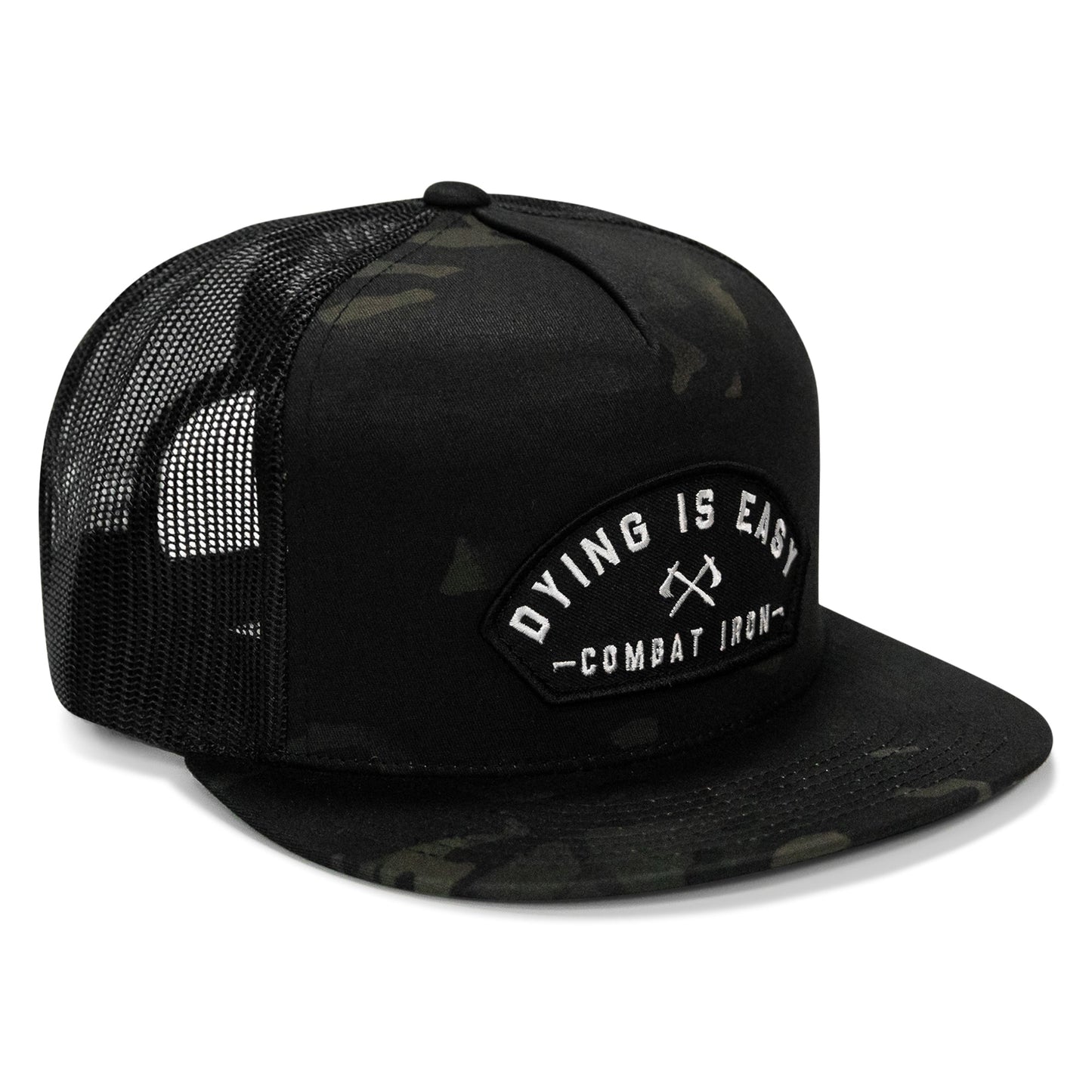 Dying Is Easy Patch Flatbill SnapBack Hat