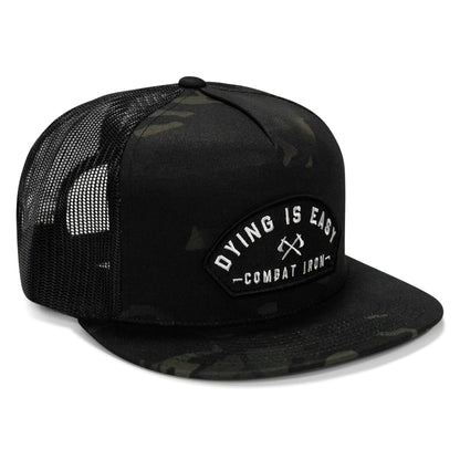 Dying Is Easy Patch Flatbill SnapBack Hat