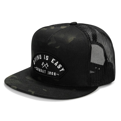 Dying Is Easy Patch Flatbill SnapBack Hat