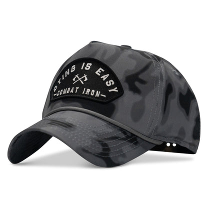 Dying Is Easy Arched Patch Weekender Snapback