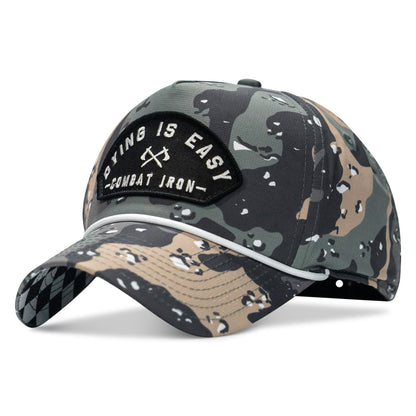 Dying Is Easy Arched Patch Weekender Snapback