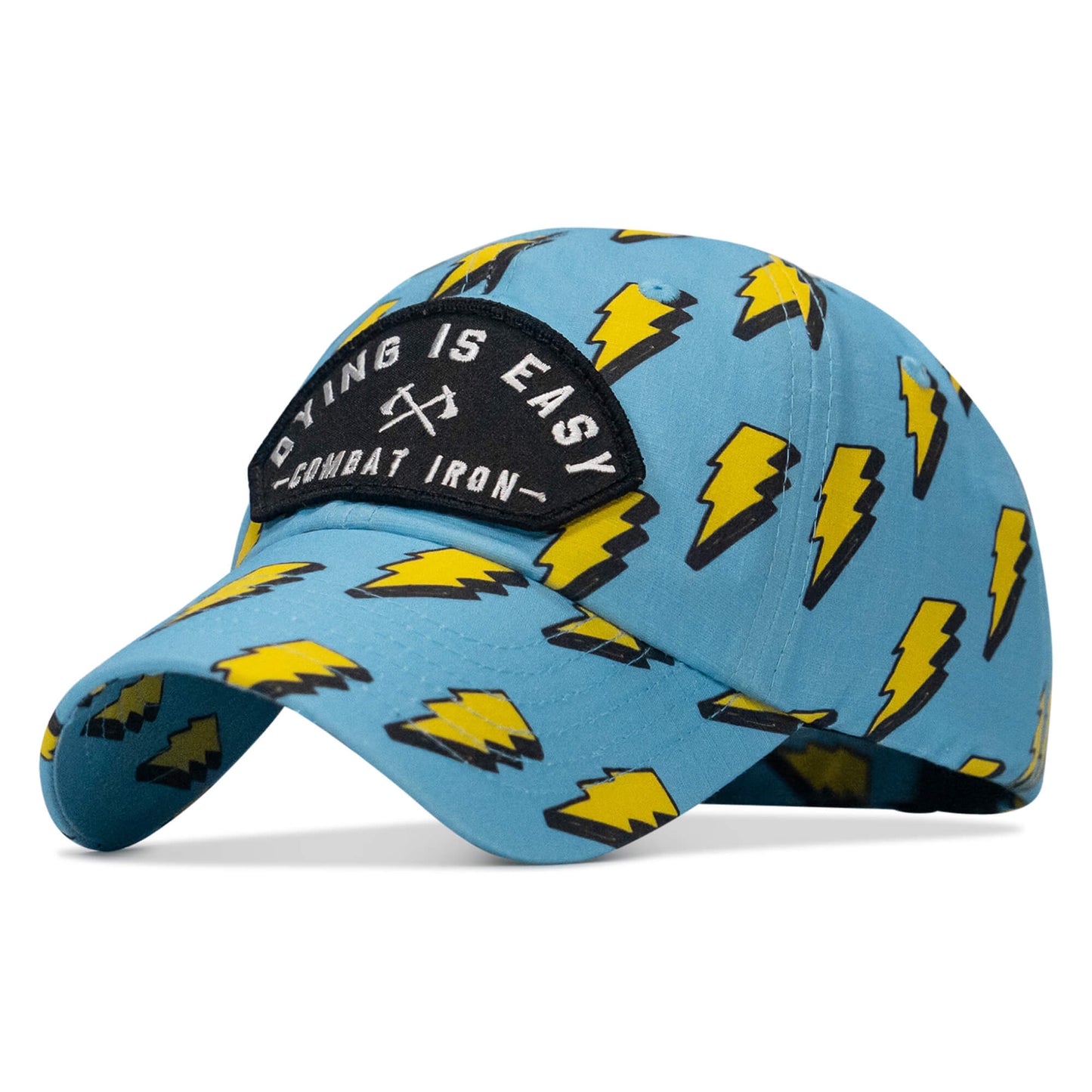 Dying Is Easy Arched Patch Tactical Ripstop Mesh Snapback Hat